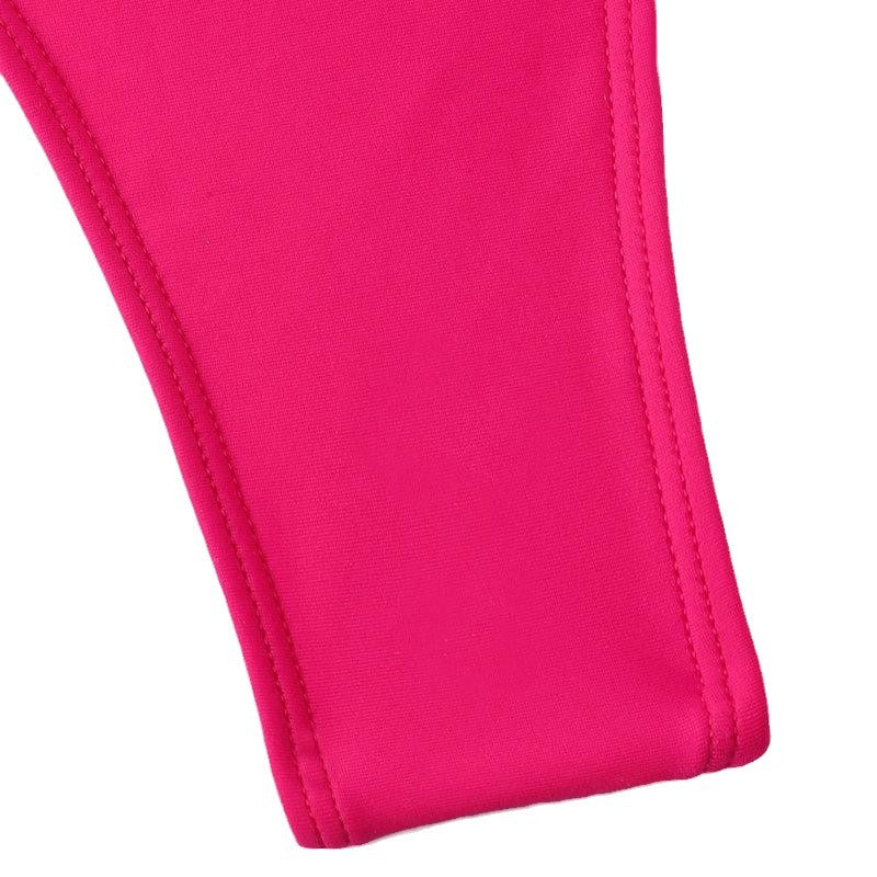Dame V-neck baddräkt med smala band Mirla-Eva Jonsson