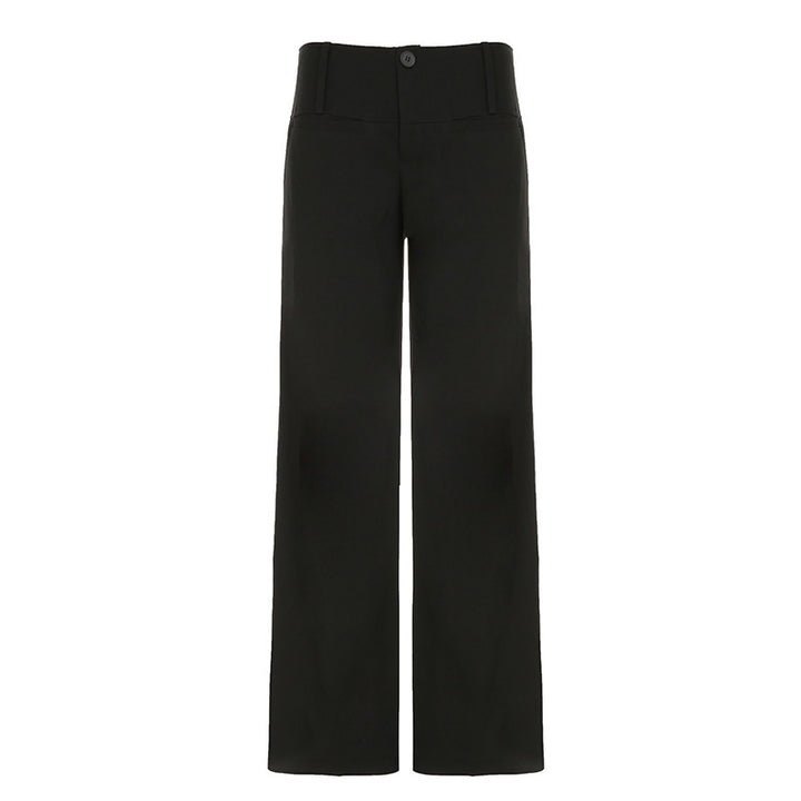 Dame Vida Chinos med hög midja och sidofickor Mirla-Eva Jonsson