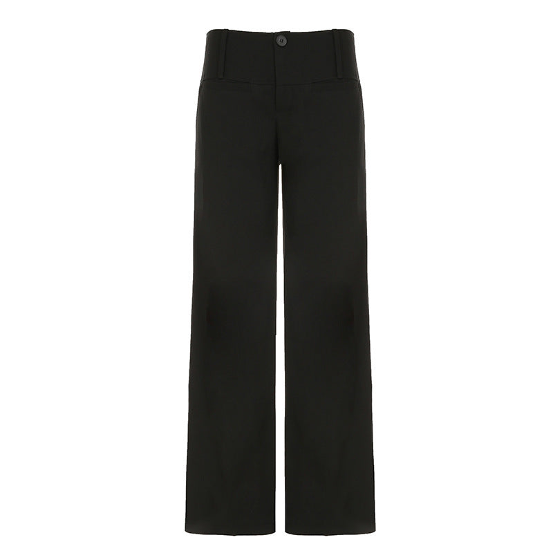 Dame Vida Chinos med hög midja och sidofickor Mirla-Eva Jonsson