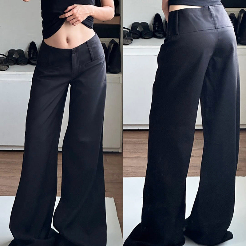 Dame Vida Chinos med hög midja och sidofickor Mirla-Eva Jonsson