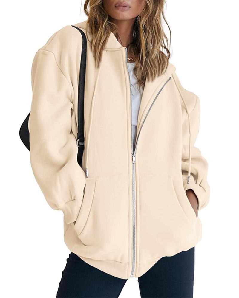 Dame Zip-Up Huva jacka Eva Jonsson-Eva Jonsson