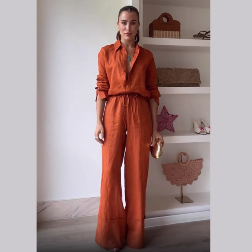Dame avslappnad jumpsuit i elegant casual-look Mirla-Eva Jonsson