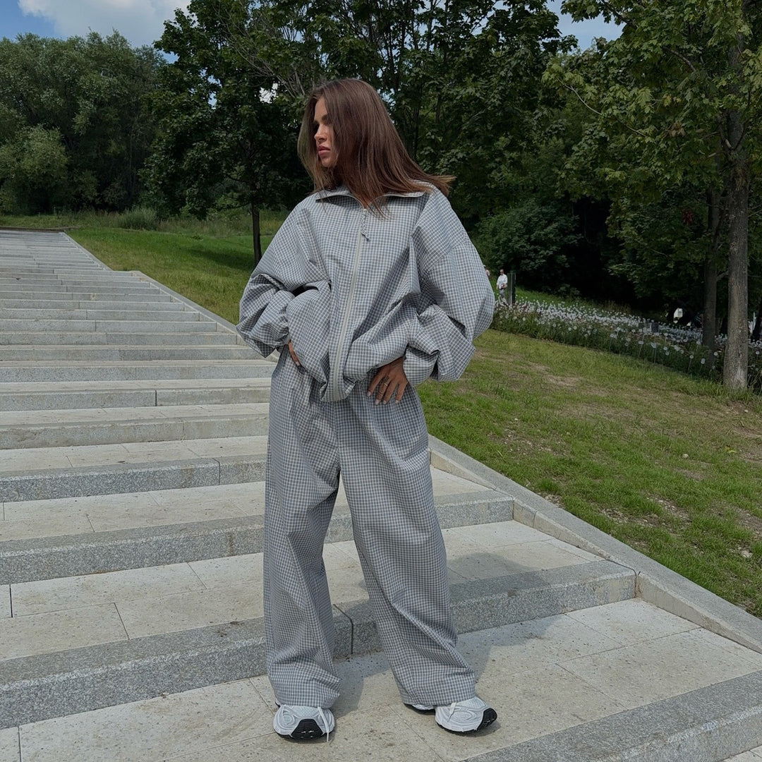 Dame avslappnad oversized fritidsdräkt Mirla-Eva Jonsson