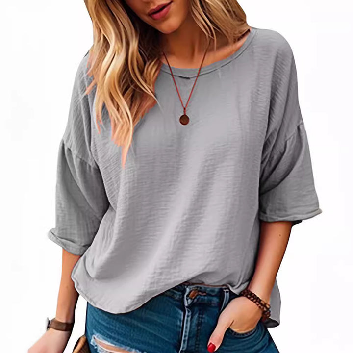 Dame avslappnad oversized sweatshirt Mirla-Eva Jonsson