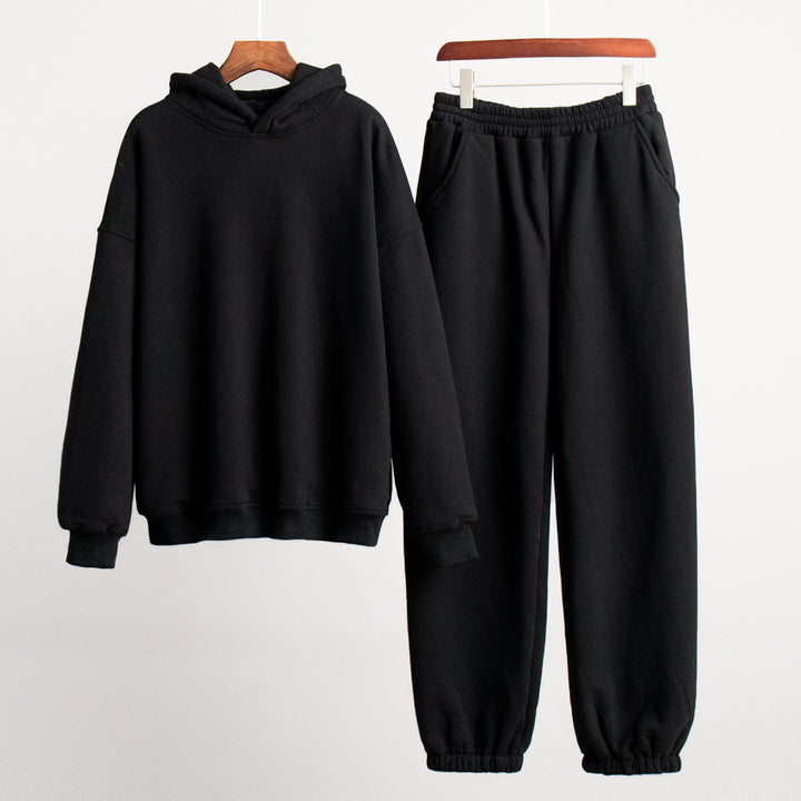 Dame avslappnad sweatshirt- och joggingbyxor-set Mirla-Eva Jonsson