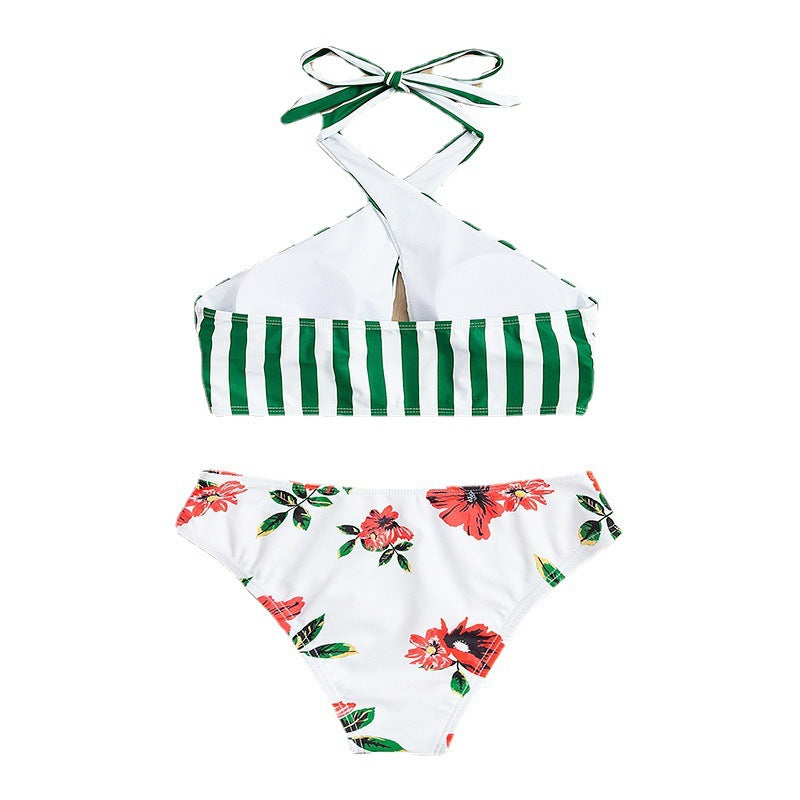 Dame bikini med högskuren trosor och moderiktig wraptop Mirla-Eva Jonsson