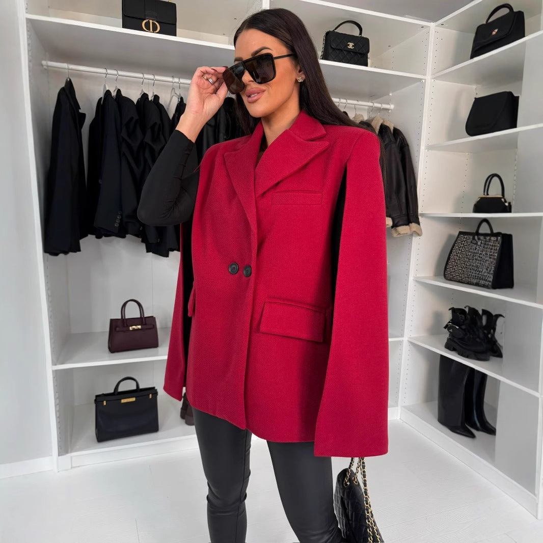 Dame blazerväst med asymmetrisk skärning och eleganta detaljer Mirla-Eva Jonsson