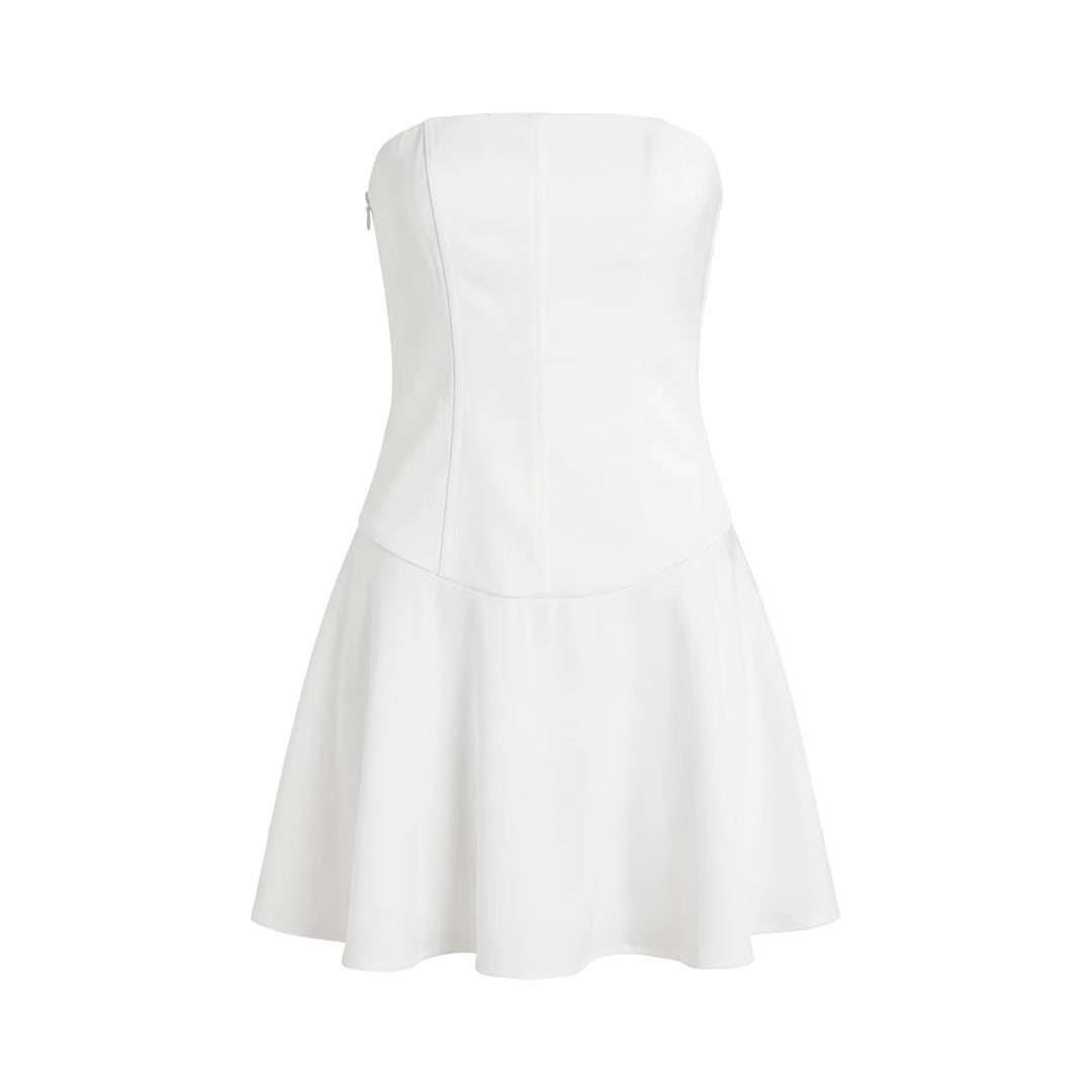 Dame bustier dress med strukturerad silhuett och utmärkande design Mirla-Eva Jonsson