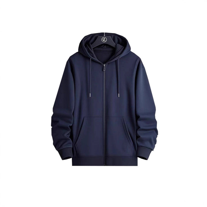 Dame casual zip hoodie med funktionella fickor Mirla-Eva Jonsson