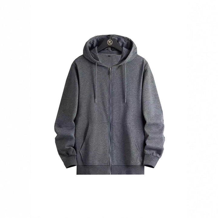 Dame casual zip hoodie med funktionella fickor Mirla-Eva Jonsson