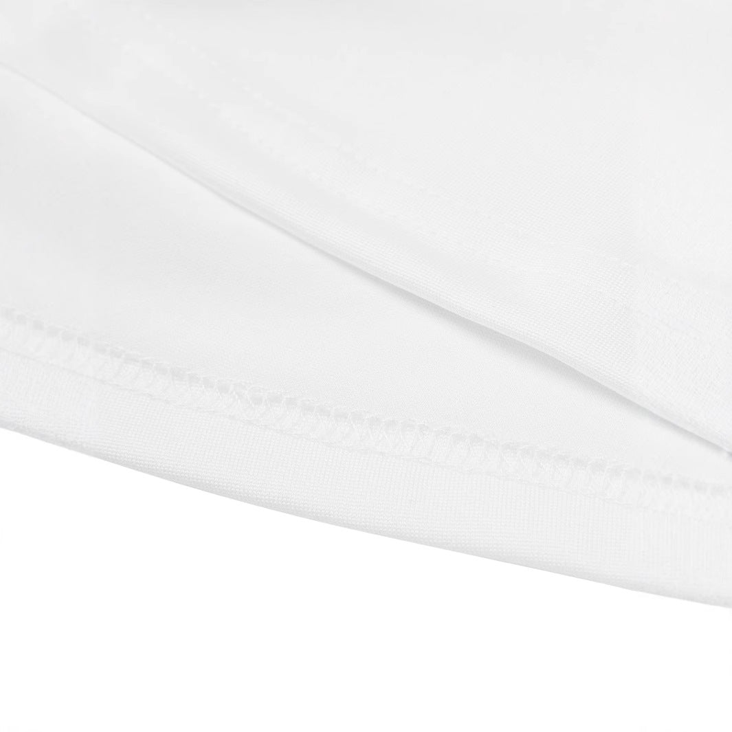 Dame cropped T-shirt med kontrasterande statementtryck Mirla-Eva Jonsson