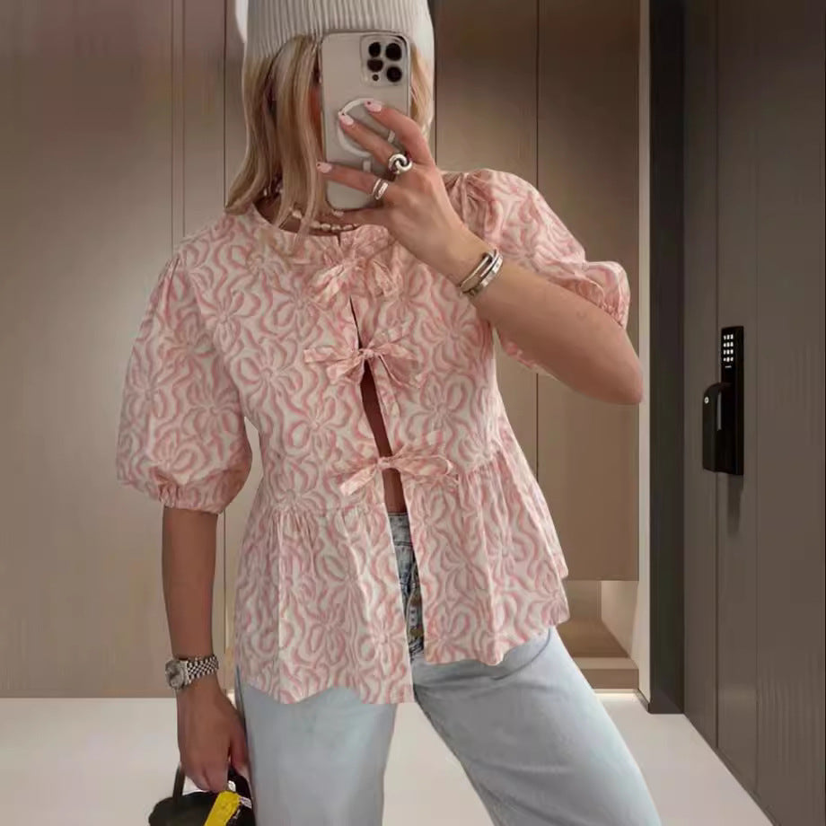 Dame djurmotiv blusjacka Mirla-Eva Jonsson