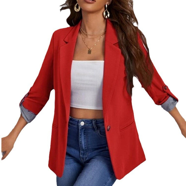Dame elegant blazer med strukturerat innerfoder Mirla-Eva Jonsson
