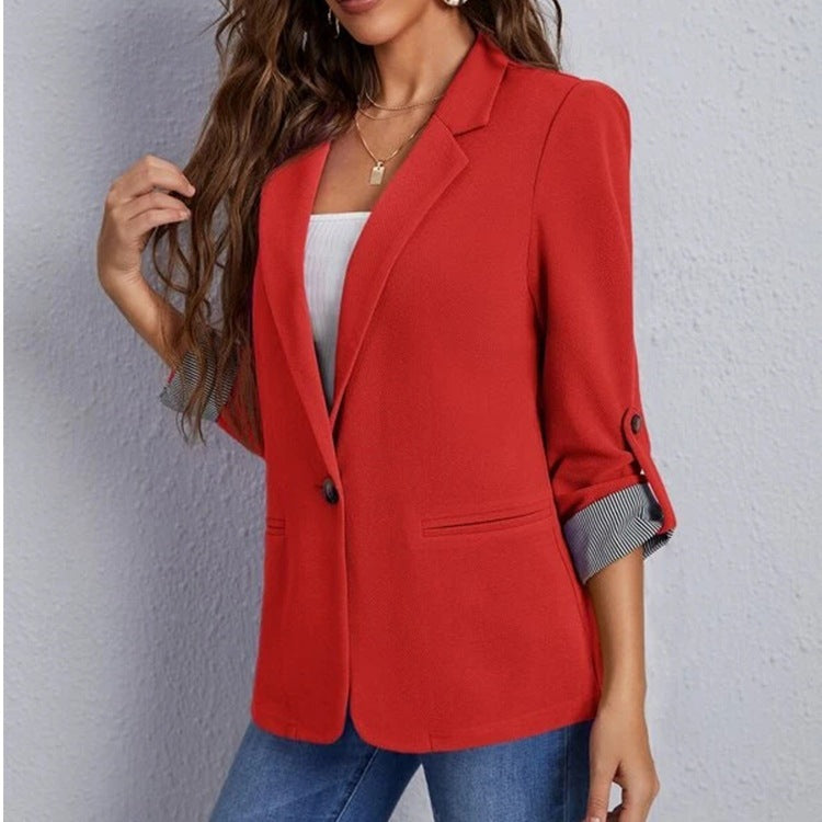 Dame elegant blazer med strukturerat innerfoder Mirla-Eva Jonsson