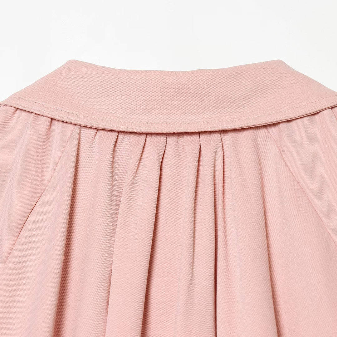 Dame fashion Blouson jacket with voluminous sleeves and zipper Mirla-Eva Jonsson