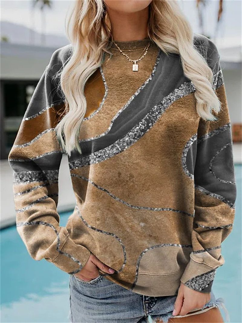 Dame fritidströja med unik texturdesign Mirla-Eva Jonsson