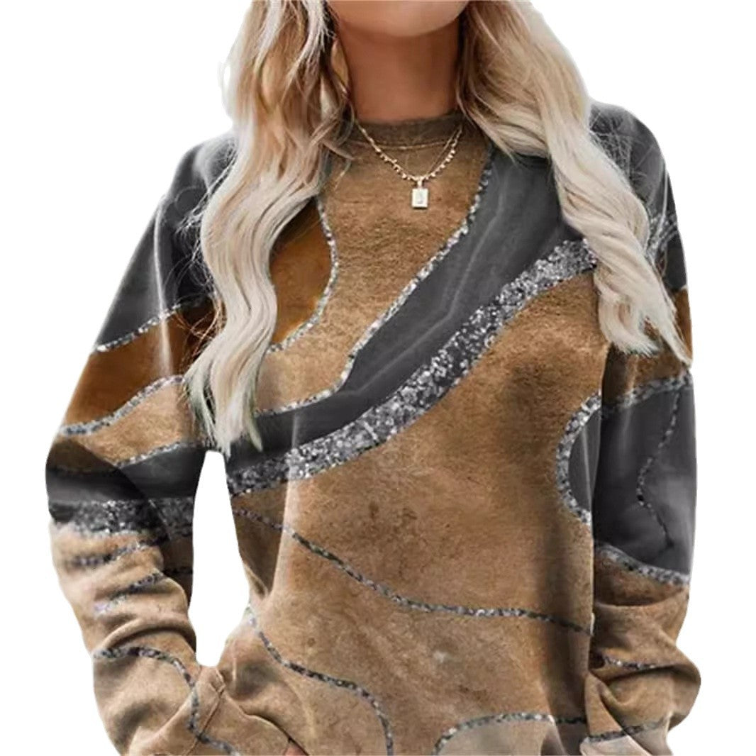 Dame fritidströja med unik texturdesign Mirla-Eva Jonsson
