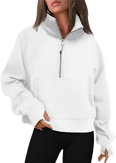 Dame hoodie med hög krage och dragkedja Eva Jonsson-Eva Jonsson
