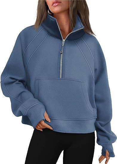 Dame hoodie med hög krage och dragkedja Eva Jonsson-Eva Jonsson