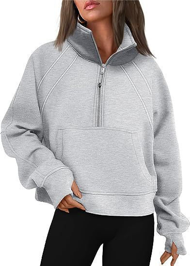 Dame hoodie med hög krage och dragkedja Eva Jonsson-Eva Jonsson