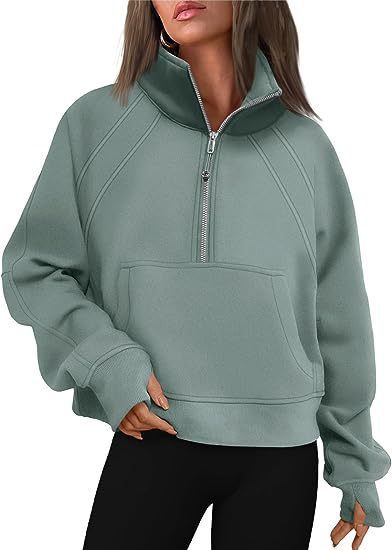 Dame hoodie med hög krage och dragkedja Eva Jonsson-Eva Jonsson