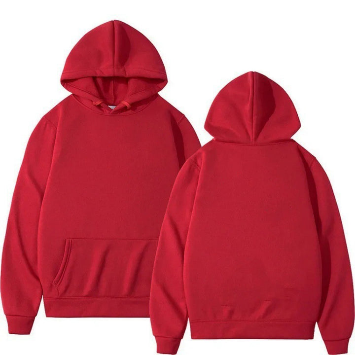 Dame hoodie med mjukt foder och praktiska kängurufickor Mirla-Eva Jonsson