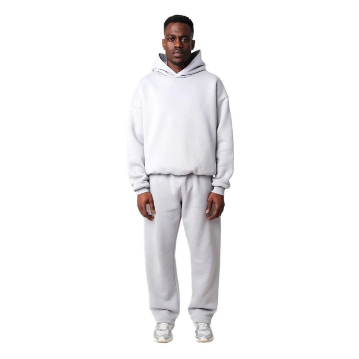 Dame hoodie- och joggingset med hög krage och elastisk midja Mirla-Eva Jonsson