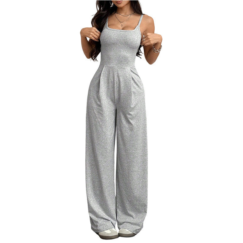 Dame jumpsuit med vida ben och elegant skärning Mirla-Eva Jonsson