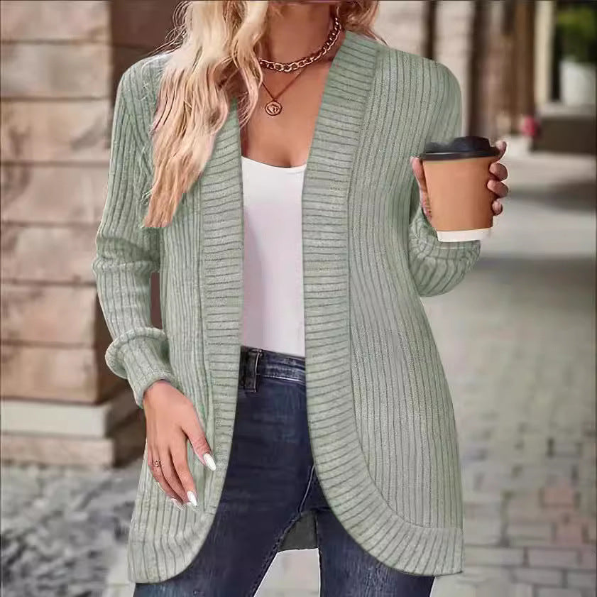 Dame koftor i avslappnad longline-stil med moderna ribbdetaljer Eva Jonsson-Eva Jonsson