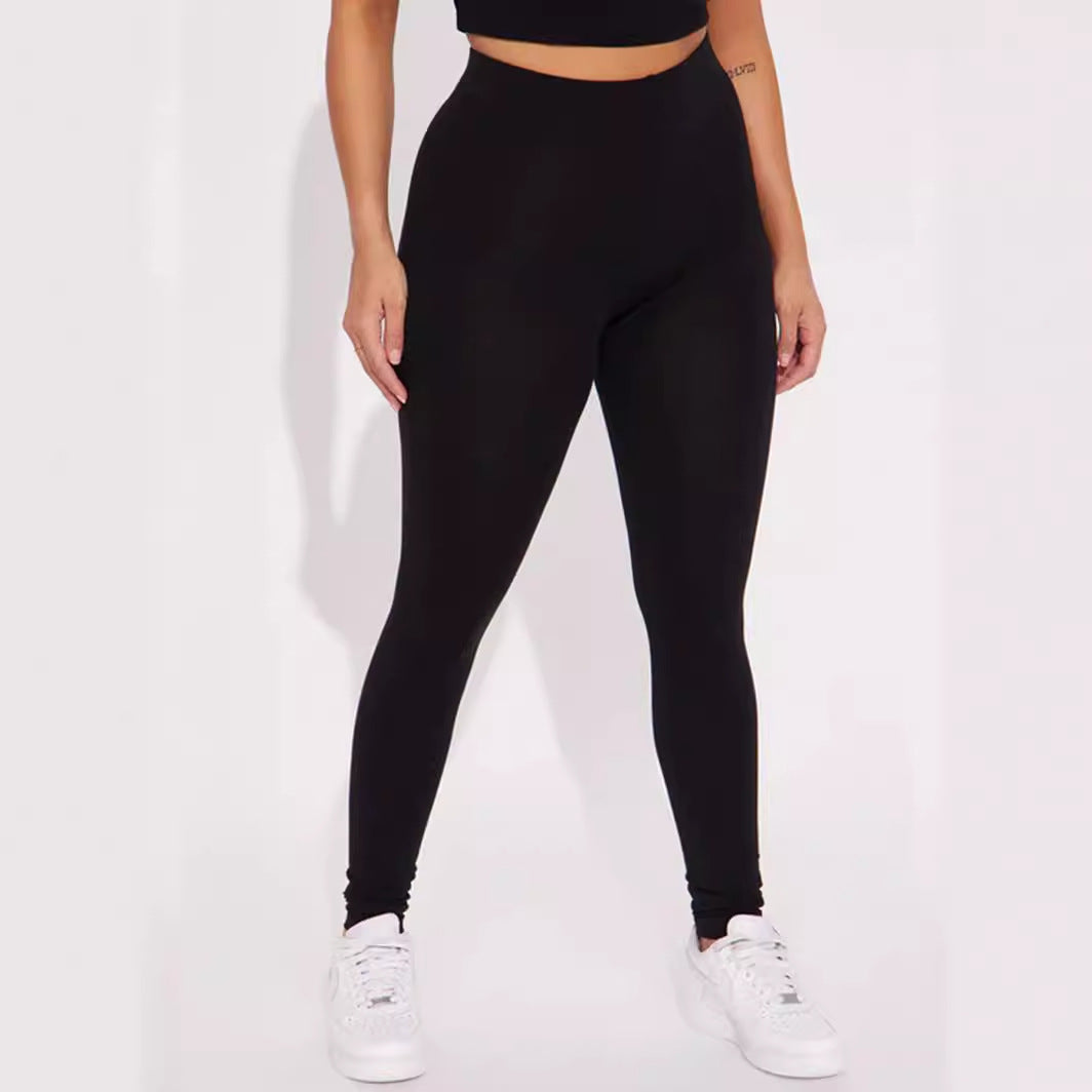 Dame leggings med hög midja och figursydd design Mirla-Eva Jonsson