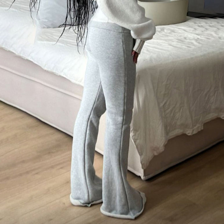 Dame leggings med utsvängda ben Mirla-Eva Jonsson
