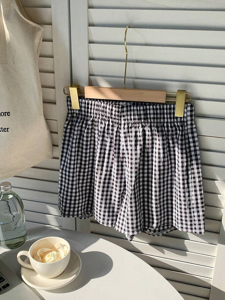 Dame luftiga kar shorts med elastisk midja och sidofickor Mirla-Eva Jonsson
