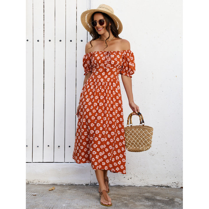 Dame maxiklänning i luftig boho-stil Mirla-Eva Jonsson