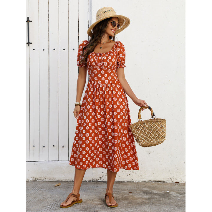 Dame maxiklänning i luftig boho-stil Mirla-Eva Jonsson