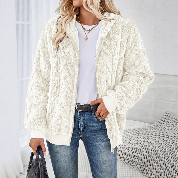 Dame mysig zip-jacka Mirla-Eva Jonsson