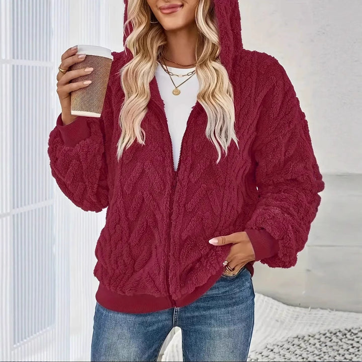 Dame mysig zip-jacka Mirla-Eva Jonsson