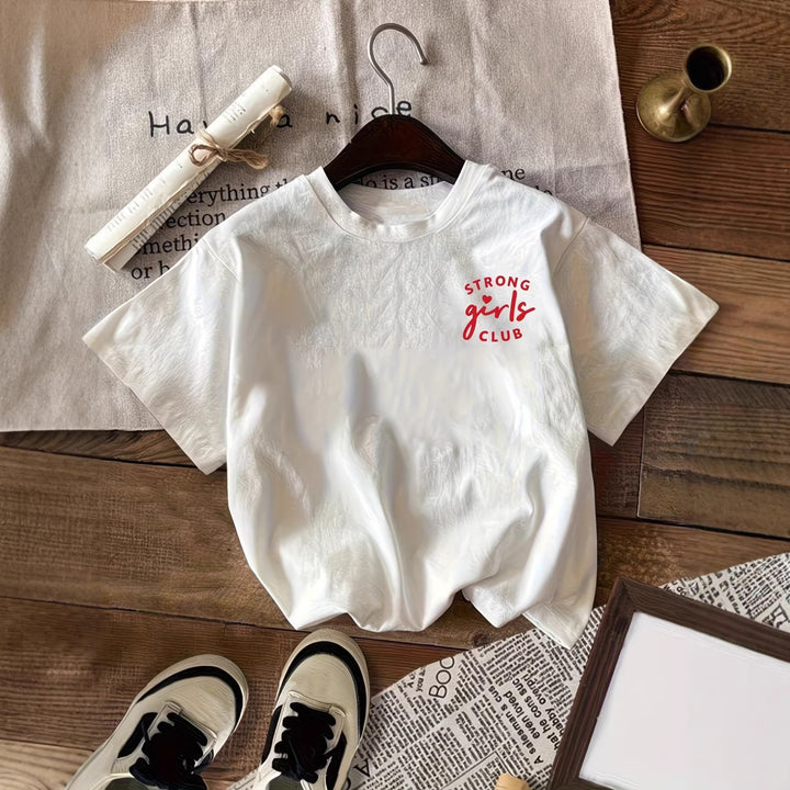 Dame oversized Bachelorette T-shirt med exklusiv tryck Mirla-Eva Jonsson