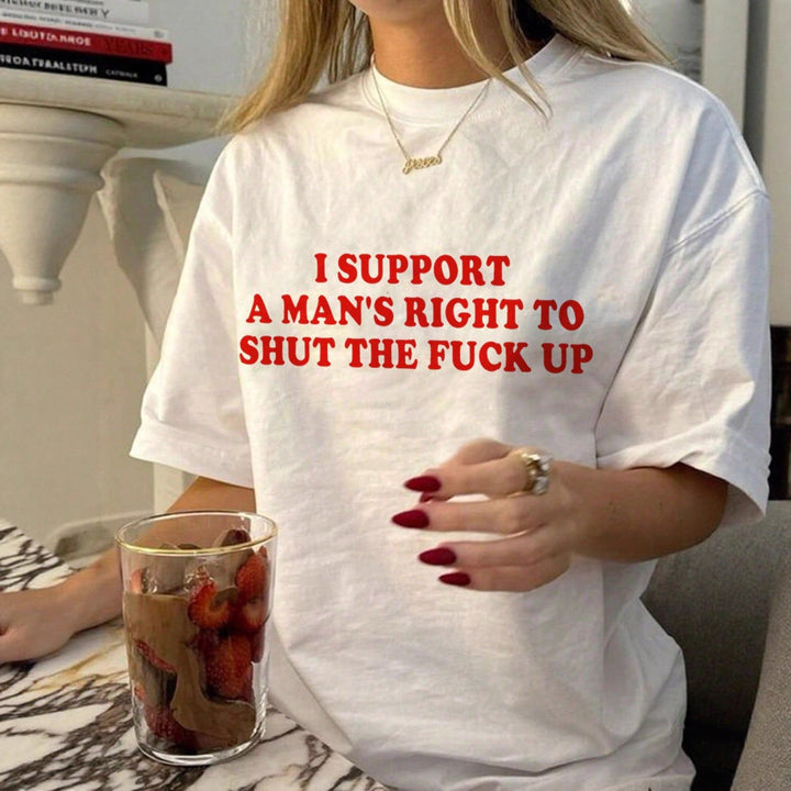 Dame oversized Bachelorette T-shirt med exklusiv tryck Mirla-Eva Jonsson