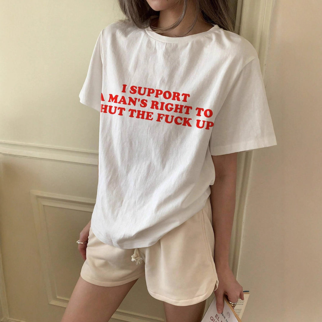 Dame oversized Bachelorette T-shirt med exklusiv tryck Mirla-Eva Jonsson