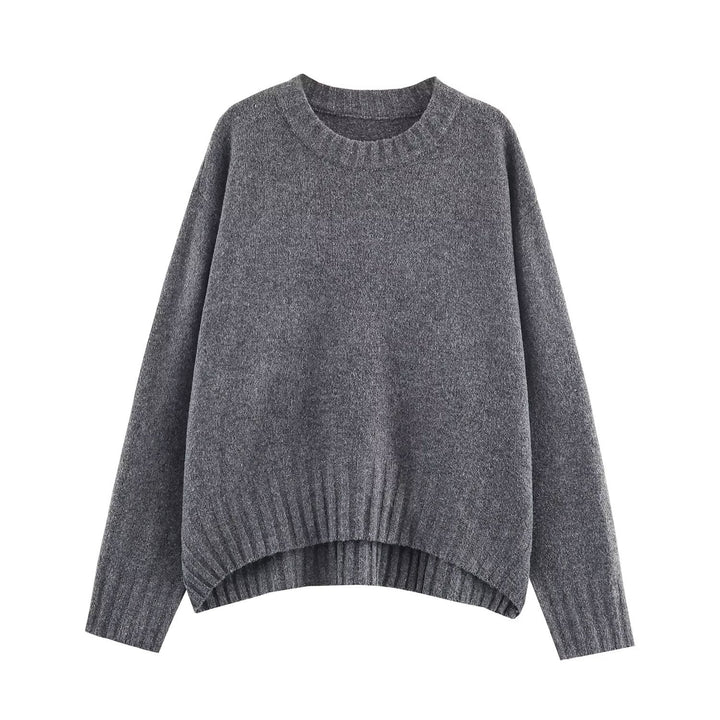 Dame oversized stickad tröja med modern passform Mirla-Eva Jonsson