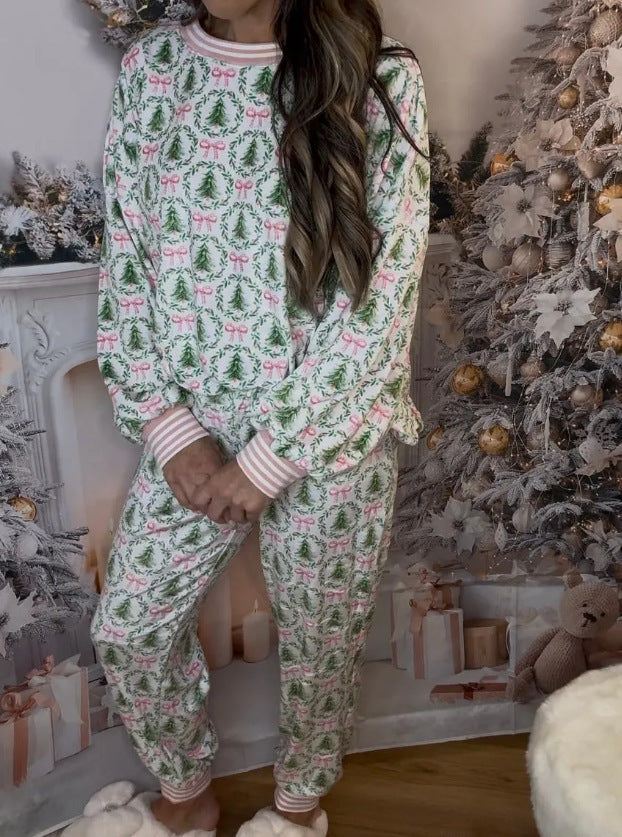 Dame pyjamas-set med mjukt och varmt tyg Mirla-Eva Jonsson