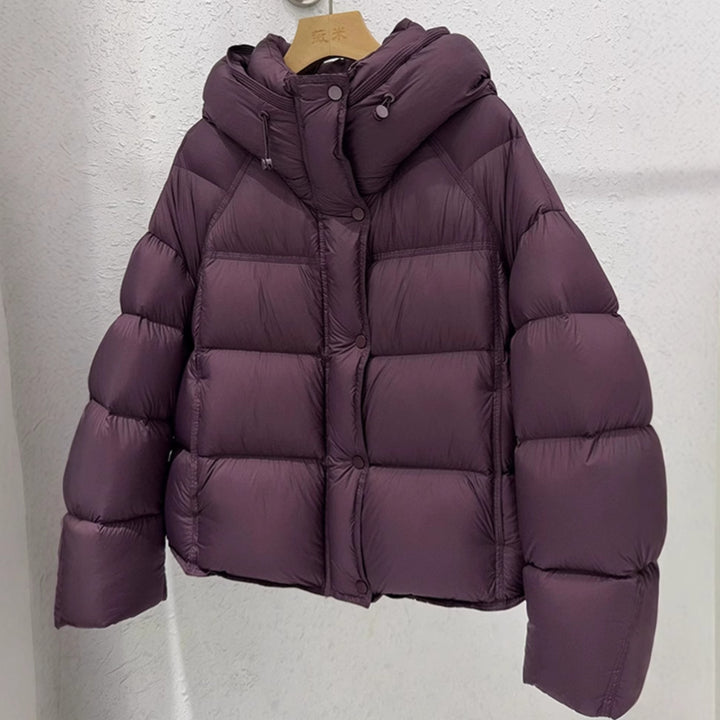 Dame quilted jacket with hood Mirla-Eva Jonsson