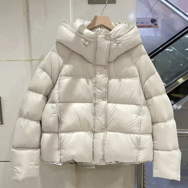 Dame quilted jacket with hood Mirla-Eva Jonsson