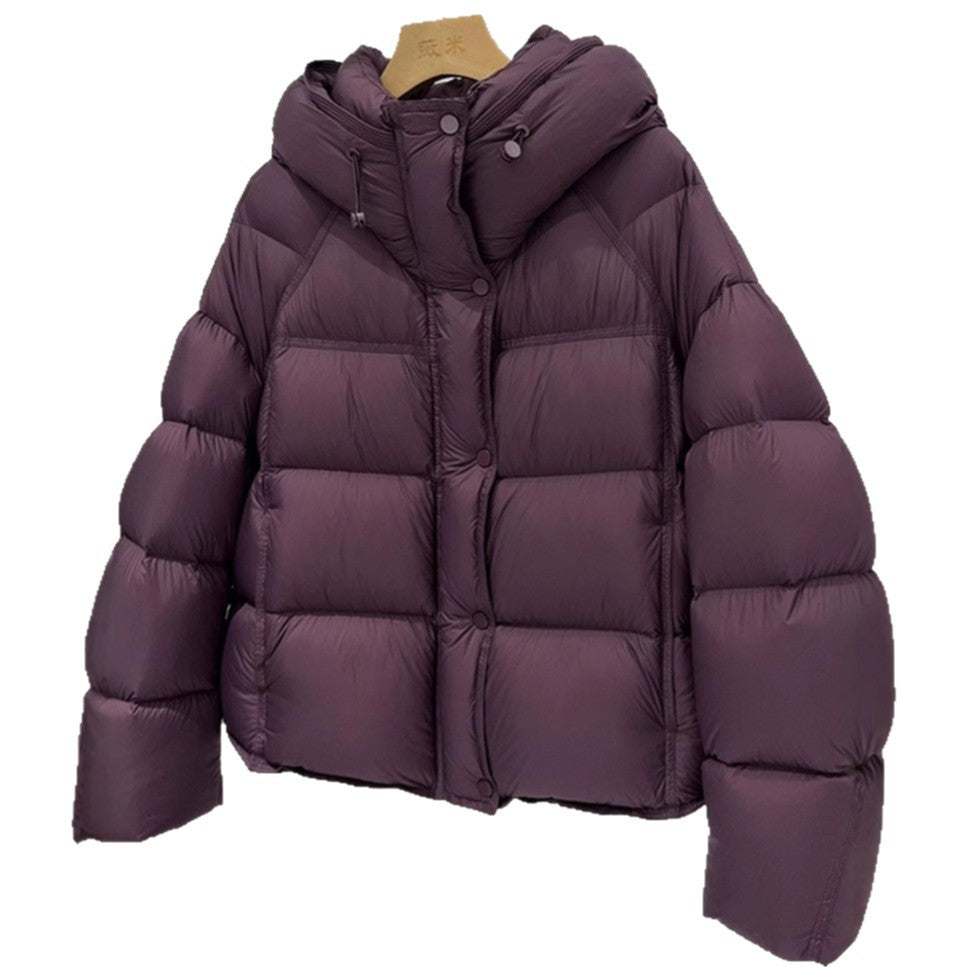 Dame quilted jacket with hood Mirla-Eva Jonsson