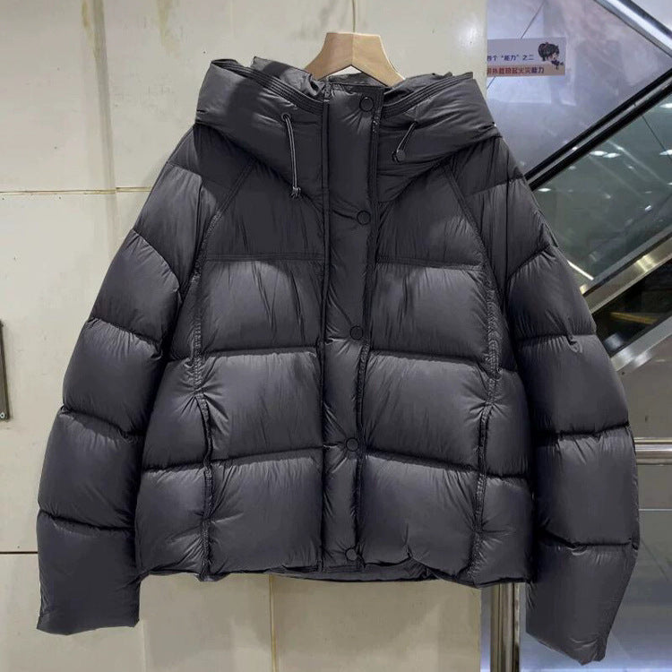 Dame quilted jacket with hood Mirla-Eva Jonsson