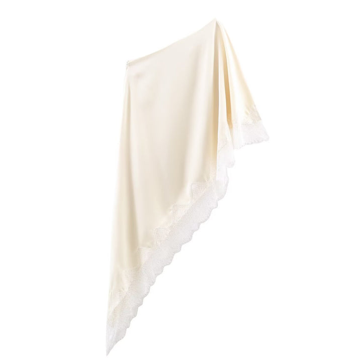 Dame scarf with luxurious lace trim Mirla-Eva Jonsson