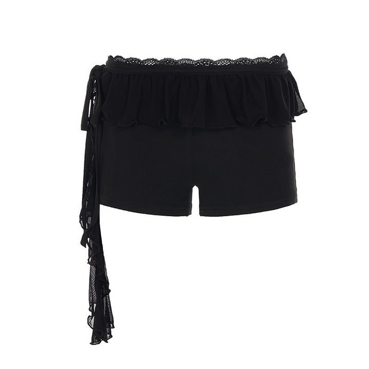Dame shorts med volanger och justerbart snöre Mirla-Eva Jonsson