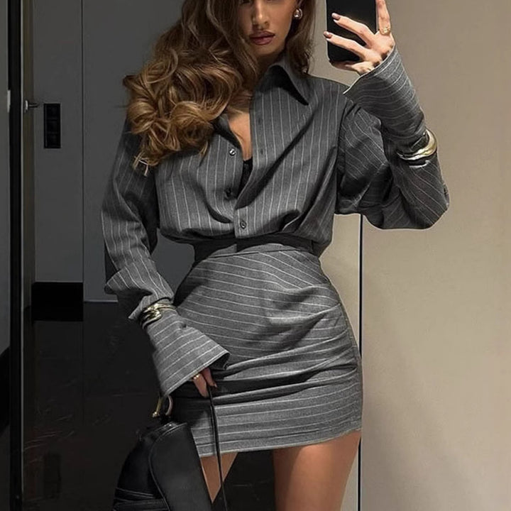 Dame skjortklänning Eva Jonsson-Eva Jonsson