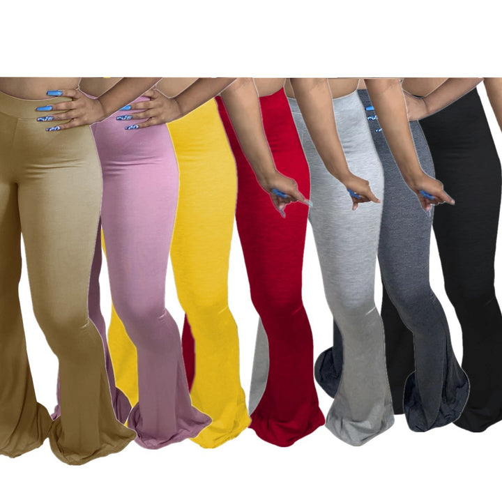 Dame slagleggings med hög midja och elastiskt material Mirla-Eva Jonsson