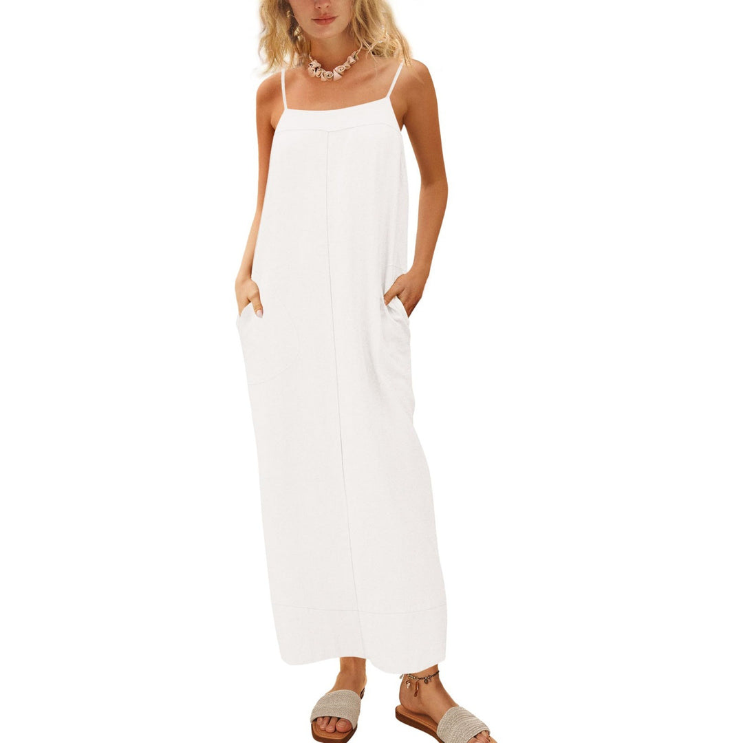 Dame sommarklänning med sidfickor Mirla-Eva Jonsson